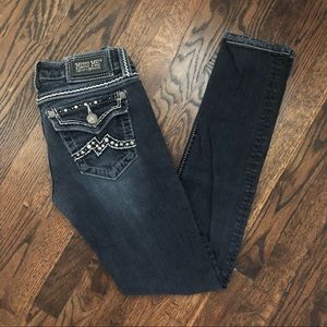 Miss Me Black Skinny Jeans